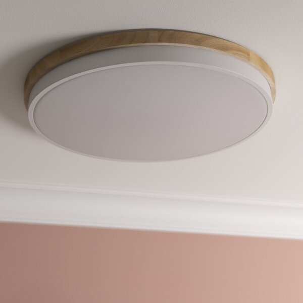 Brilliant - LED Stm stropní svítidlo BAARLO LED/36W/230V pr. 50 cm bílá + DO