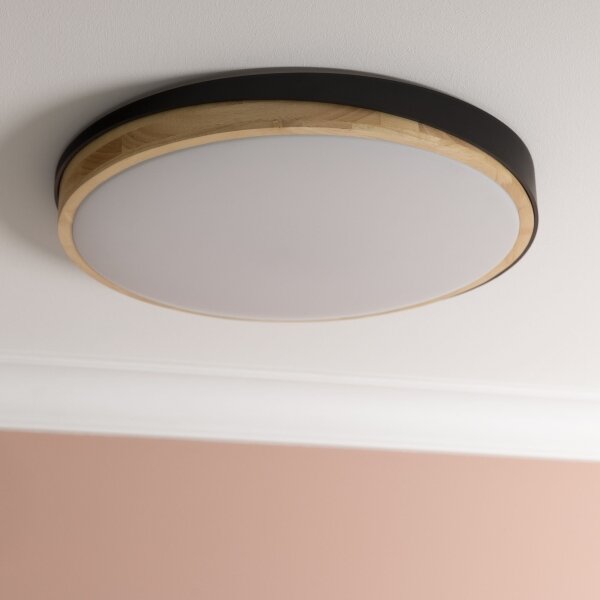 Brilliant - LED Stm stropní svítidlo BAARLO LED/36W/230V pr. 50 cm čer + DO