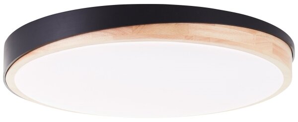 Brilliant - LED Stm stropní svítidlo BAARLO LED/36W/230V pr. 50 cm čer + DO