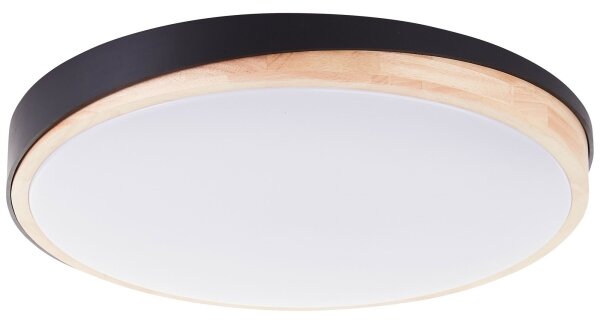 Brilliant - LED Stm stropní svítidlo BAARLO LED/36W/230V pr. 50 cm čer + DO