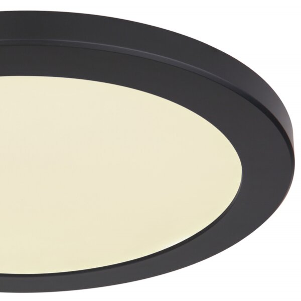 Stropní LED svítidlo LASSE 3 černá