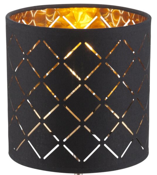 Stolní lampa CLARKE 1 černá/zlatá