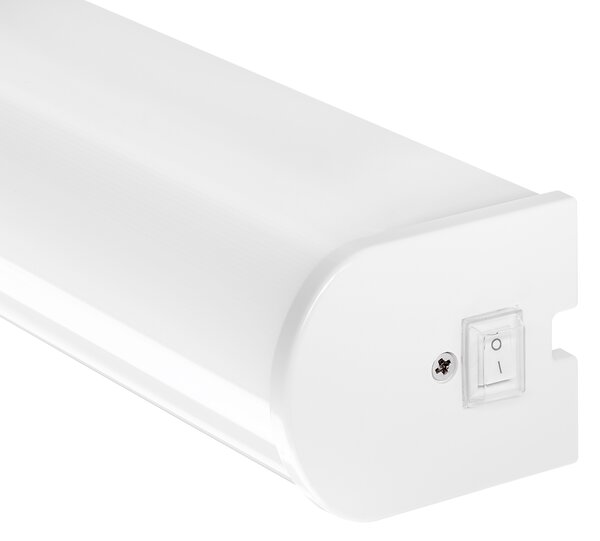 Schrack Verra, nástěnné svítidlo nad zrcadlo do koupeny s vypínačem, 15W LED 3000K, délka 60cm, IP44
