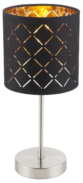 Stolní lampa CLARKE 1 černá/zlatá