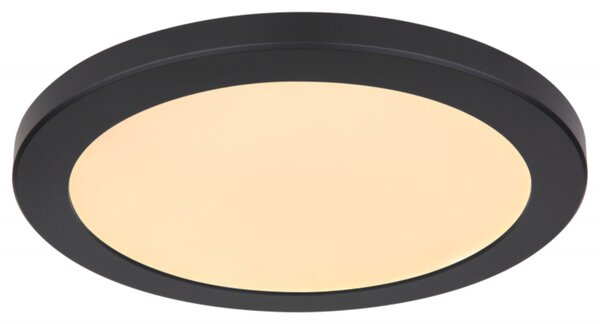 Stropní LED svítidlo LASSE 3 černá