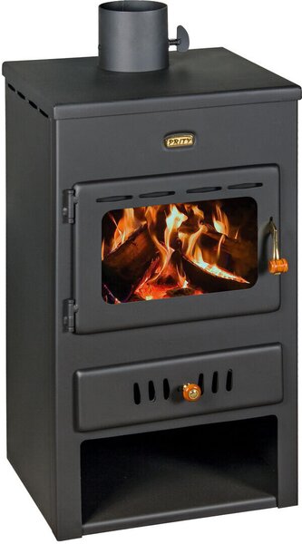 PRITY K1 W8, Kamna na dřevo s teplovodním výměníkem, 13,1 kW, Třída A, Ø 130 mm