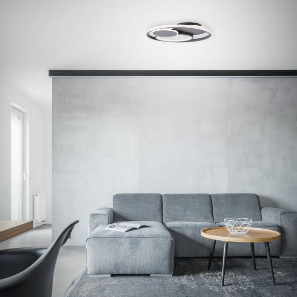 Brilliant - LED Stm stropní svítidlo RUNDA LED/50W/230V 3000-6500K černá + DO