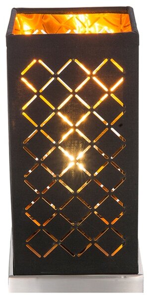 Stolní lampa CLARKE 2 černá/zlatá