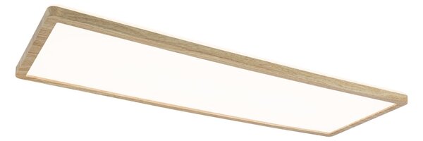 Paulmann 71031 Atria Shine, stropní svítidlo s korónou, 22W LED 3000K, 58x20cm, dřevěný vzhled, IP44