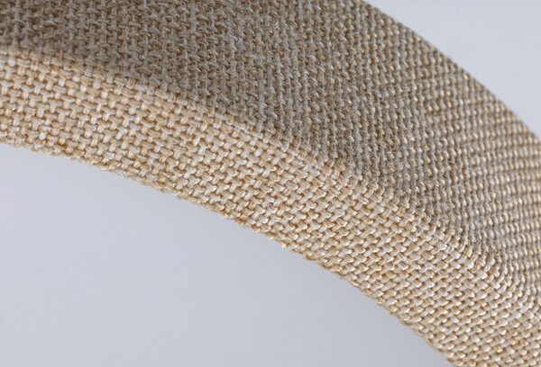Paulmann 71052 Cosara, textilní stropní svítidlo s korónou, 15W LED 3000K, průměr 30cm, béžová, IP44