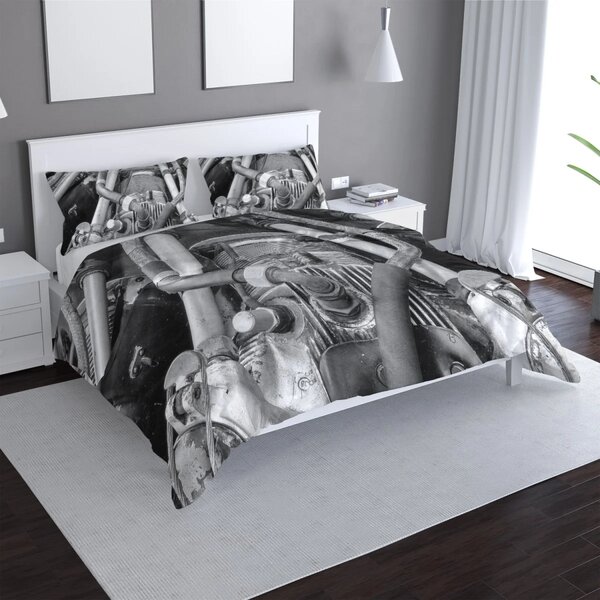 Sablio Povlečení Motor - 140x200 / 90x70