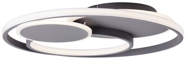 Brilliant - LED Stm stropní svítidlo RUNDA LED/50W/230V 3000-6500K černá + DO