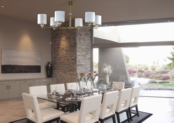 Lustr designový L-DIA-02LSW, Varianta Stříbrný