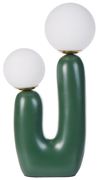 Stolní lampa TULUN Tmavě zelená