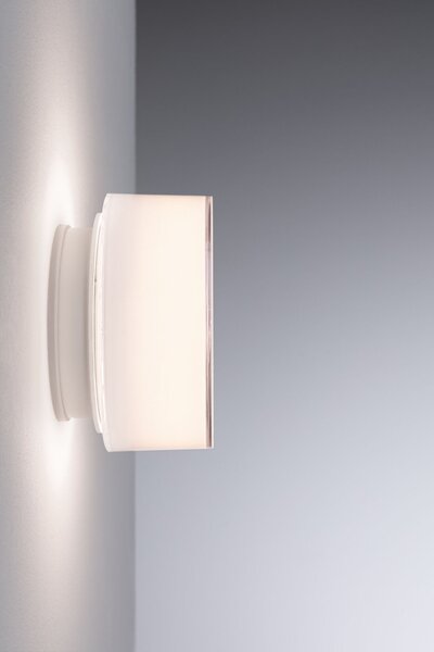 Paulmann 71081 Maro, bílé stropní svítidlo 6,8W LED 3000K, průměr 15,5cm, IP44