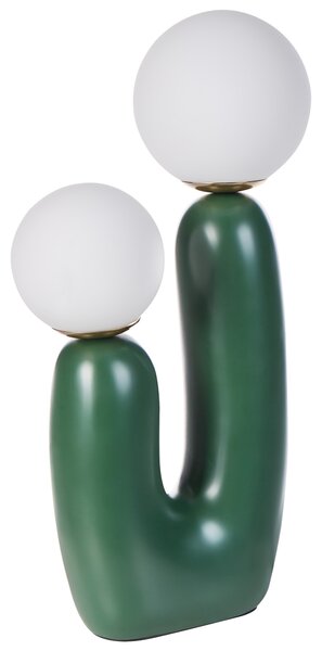 Stolní lampa TULUN Tmavě zelená