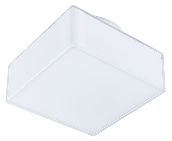 Paulmann 71082 Maro, bílé stropní svítidlo 6,8W LED 3000K, 15,5x15,5cm, IP44