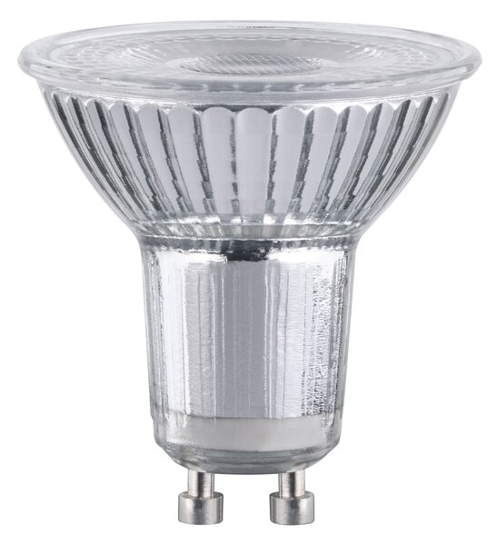 Paulmann 28982 stříbrná LED žárovka GU10, 4,9W 2700K