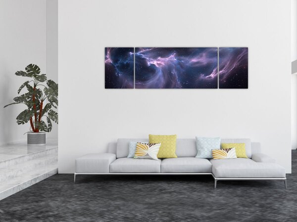Obraz - Vesmírná mlhovina (170x50 cm)