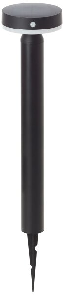 Brilliant - LED Solární lampa se senzorem MAGUA LED/4W/3,7V 50,2 cm IP44 černá