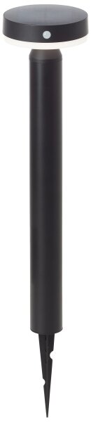 Brilliant - LED Solární lampa se senzorem MAGUA LED/4W/3,7V 50,2 cm IP44 černá
