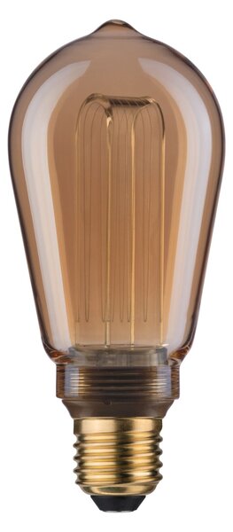 Paulmann 28879 Arc Inner Glow, zlatá dekorativní žárovka E27 LED 3,5W 1800K, průměr 6,4cm