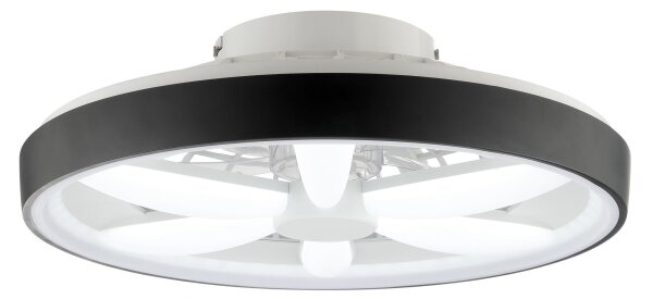 Brilliant - LED RGBW Stropní ventilátor se světlem GAIANO LED/48W/230V černá +DO