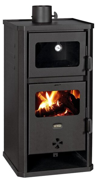 PRITY FM D (EKO), Kamna na dřevo se samostatnou troubou, 11,8 kW, Třída A+, Ø 130 mm