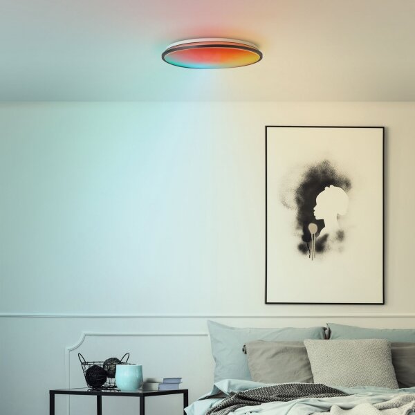 Brilliant-LED RGBW Stmívatelné stropní svítidlo HEIDA LED/30W/230V 3000-6500K+DO