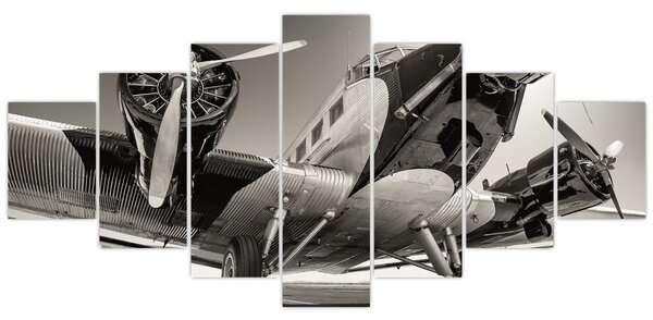 Obraz - Historické letadlo (210x100 cm)