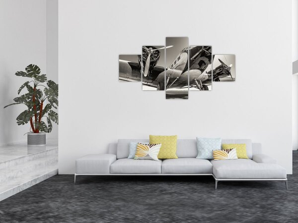 Obraz - Historické letadlo (125x70 cm)