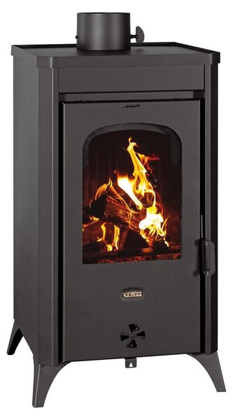 PRITY SR D, Volně stojící kamna na dřevo s prosklením, 11,5 kW, Třída A, Ø 150 mm