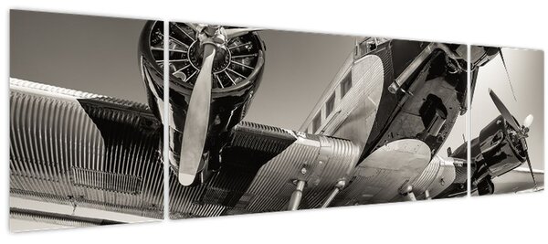 Obraz - Historické letadlo (170x50 cm)