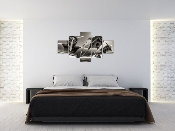 Obraz - Historické letadlo (125x70 cm)
