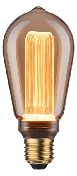 Paulmann 28879 Arc Inner Glow, zlatá dekorativní žárovka E27 LED 3,5W 1800K, průměr 6,4cm