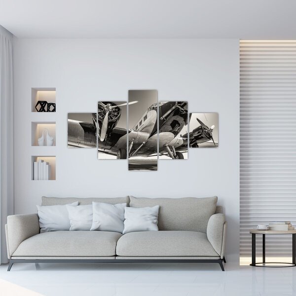 Obraz - Historické letadlo (125x70 cm)