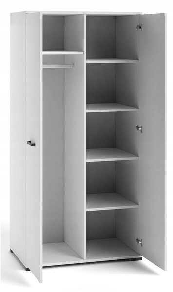 Dvoudvedeřová skříň 90 cm EIRENE - dub San Remo