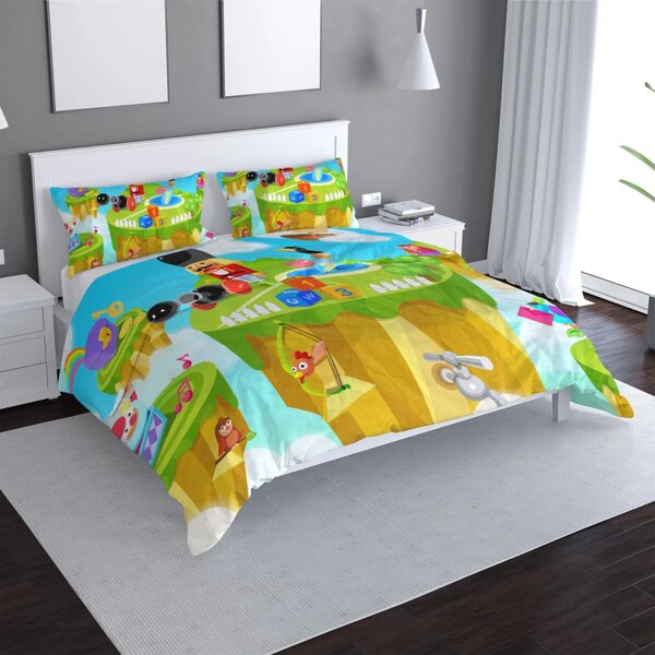 Sablio Povlečení Dětský motiv 2 - 140x200 / 90x70