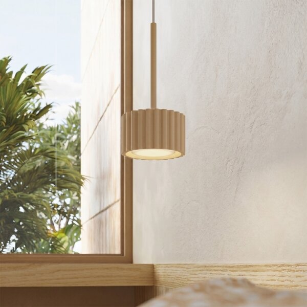 Sollux SL.2678 - Lustr na lanku AURA 1xGX53/10W/230V krémová