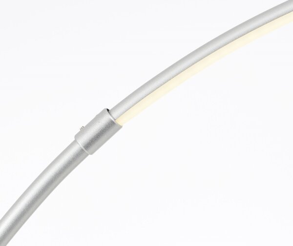 Brilliant - LED Stmívatelná dotyková stojací lampa BOW LED/14W/230V chrom