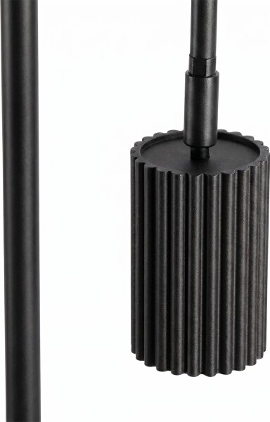 Sollux SL.2015 - Stojací lampa KARBON 1xGU10/10W/230V černá