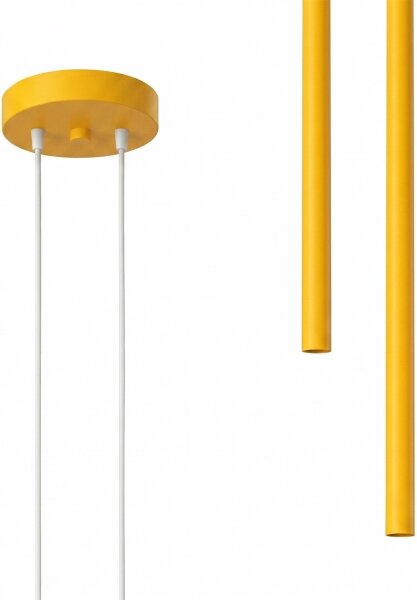 Sollux SL.2138 - Lustr na lanku PASTELO 2xG9/8W/230V žlutá