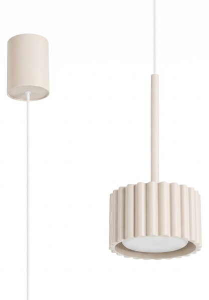 Sollux SL.2678 - Lustr na lanku AURA 1xGX53/10W/230V krémová
