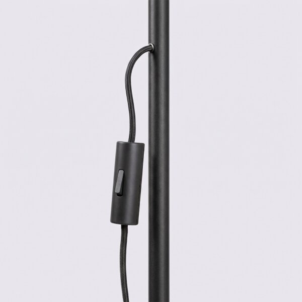 Sollux SL.2015 - Stojací lampa KARBON 1xGU10/10W/230V černá