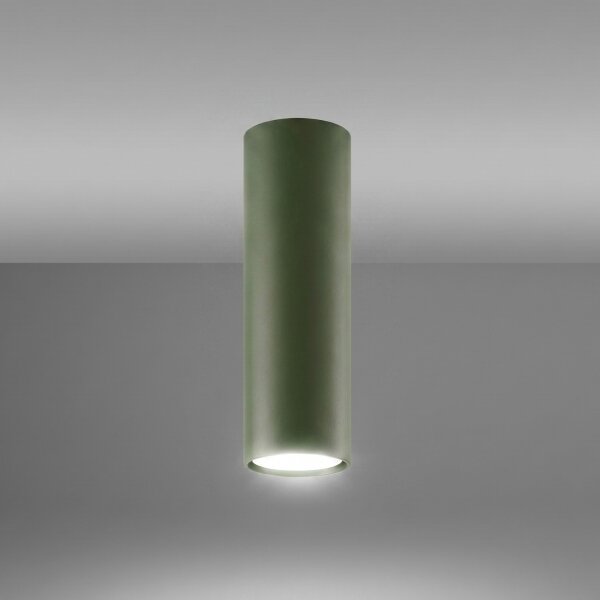 Sollux SL.2077 - Bodové svítidlo LAGOS 1xGU10/10W/230V zelená