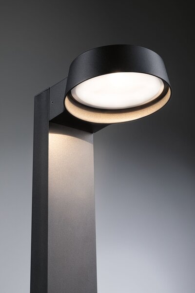 Paulmann 94790 Capea, antracitové venkovní sloupkové svítidlo LED 11,5W 3000K, výška 65cm, IP44