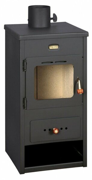 PRITY K1 OPTIMA, Volně stojící kamna na dřevo s prosklením, 9,5 kW, Třída A, Ø 130 mm