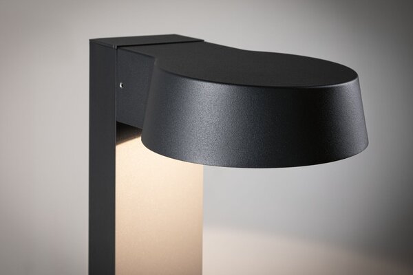 Paulmann 94790 Capea, antracitové venkovní sloupkové svítidlo LED 11,5W 3000K, výška 65cm, IP44