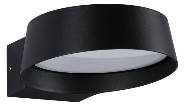 Paulmann 94789 Capea Grand, antracitové venkovní nástěnné svítidlo LED 11,5W 3000K, výška 19,5cm, IP44