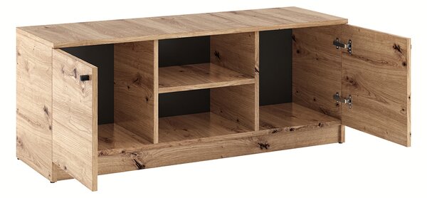 TV stolek s dvířky GIDOEN - dub artisan
